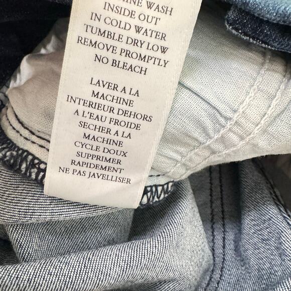 Frank & Eileen Sligo Skinny Jeans Womens Size 4 Dark Wash Denim Ankle Mid Rise - Picture 12 of 13